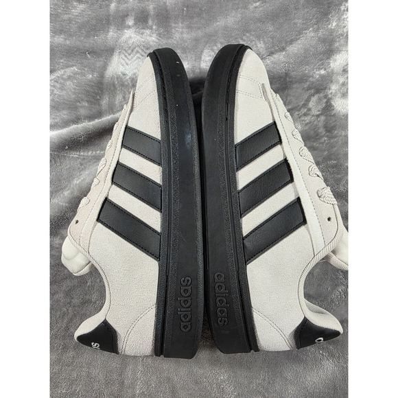 NEW Adidas Grand Court Alpha 00s Men\'s 9.5 Sneakers Grey/Black IH1287‎ main image 7
